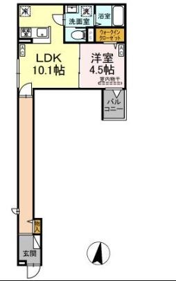 グラナーデ興宮町 間取り図