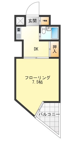 ノヴェルコート  間取り図