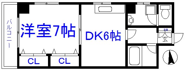 パークサイド日暮里    間取り図