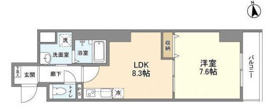 シャルム東陽   間取り