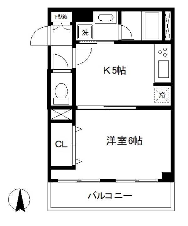 ワコーレ千住Ａ棟 間取り図