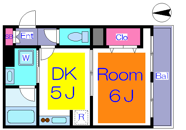 ワコーレ千住Ａ棟 間取り図