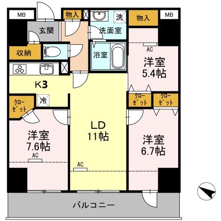 ロイヤルＫＪ 間取り図