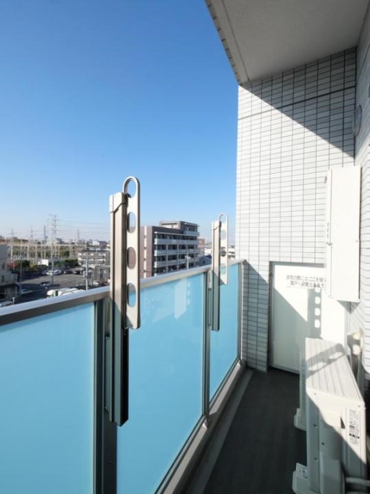 ペアパレス六町2号館 ベランダ