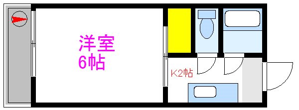 コーポ倉持  間取り