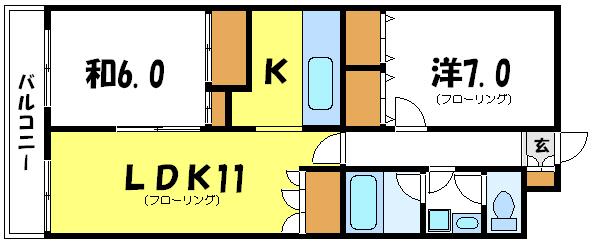 サンドリーム25 間取り