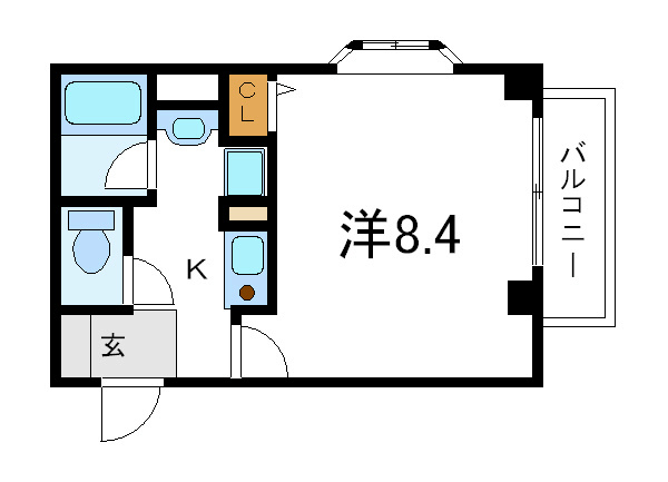 第8コーポマキ  間取り