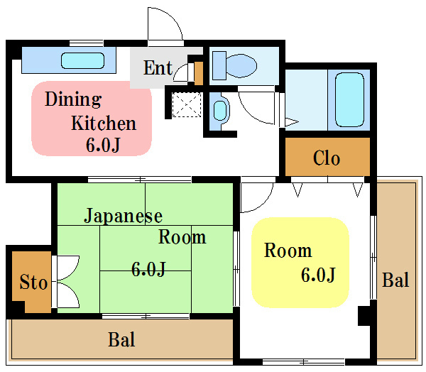 ハイネスブリッジ 間取り図