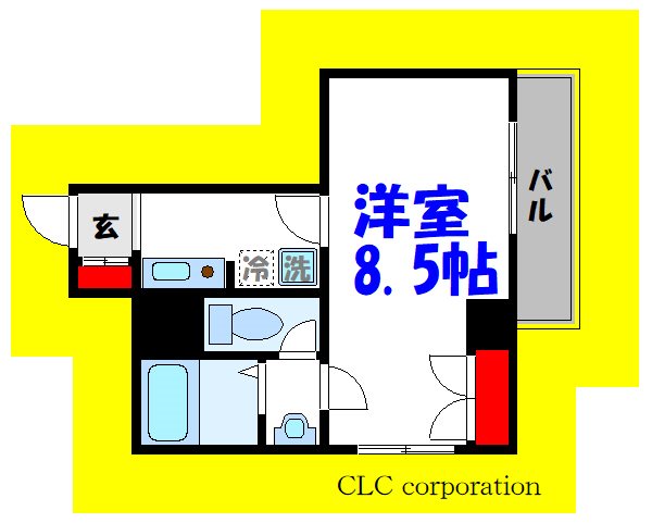 仲松マンション 間取り図