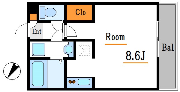 リブリ・Ｂrun 間取り図