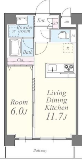 ライツ石原 間取り図