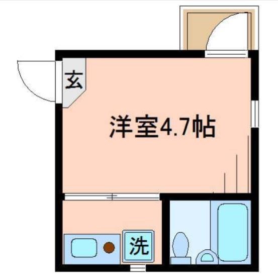 ソレイユ北砂 間取り図