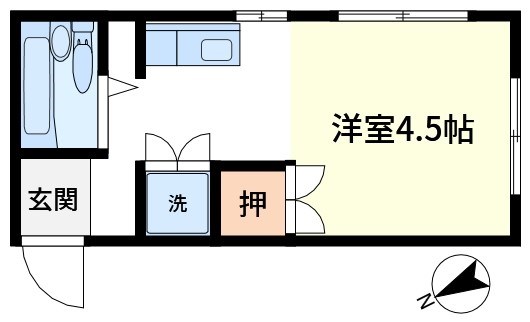 アイリスハイツ 間取り図