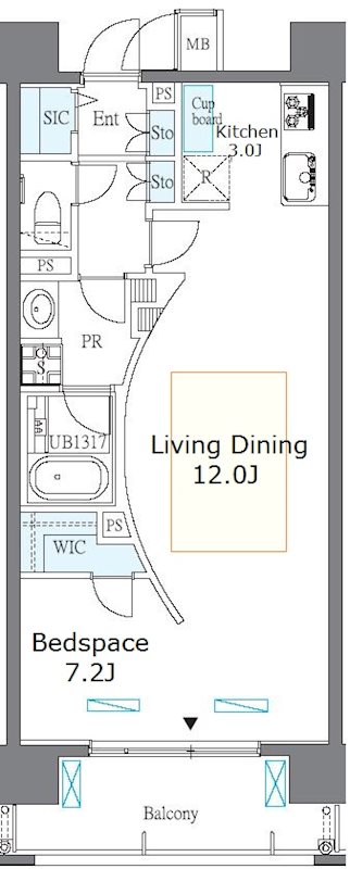 ロイヤルパークス西新井 間取り図