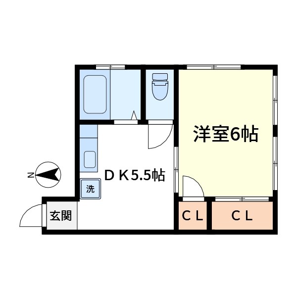 春木ビル 間取り図