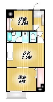 サンクレール青井 間取り図