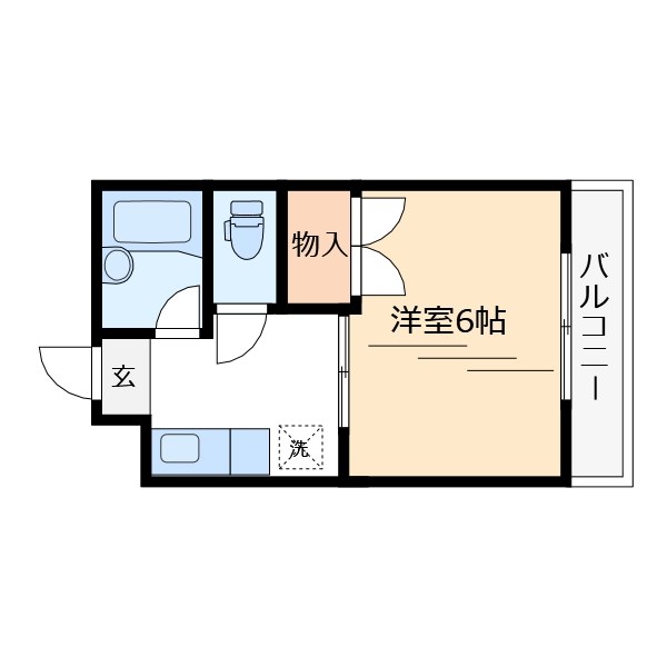 大清ワンステップハイツ 間取り