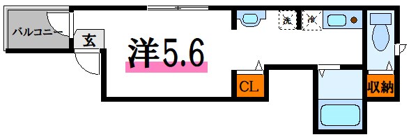 小岩ミッドパレス   間取り