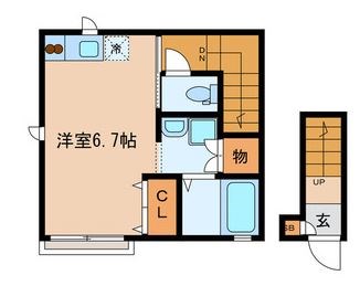 キャステール  間取り図