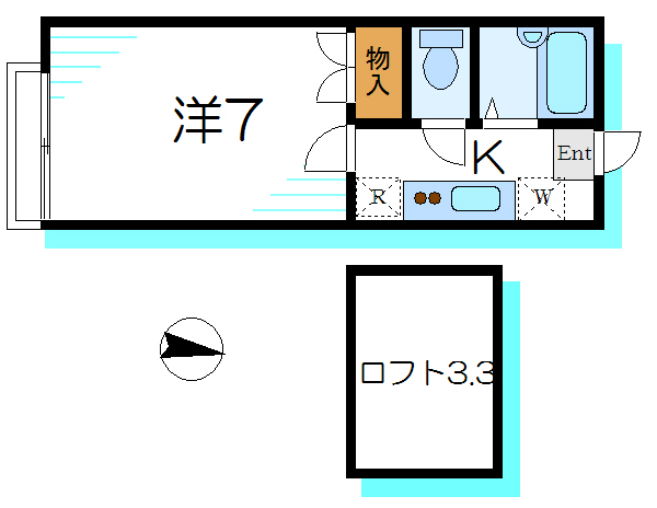 スカイヴィレッジ  間取り図