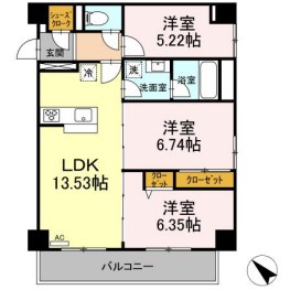 SKグランツ 間取り図