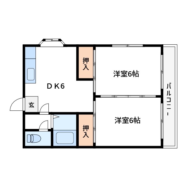 タカシマンション 間取り図