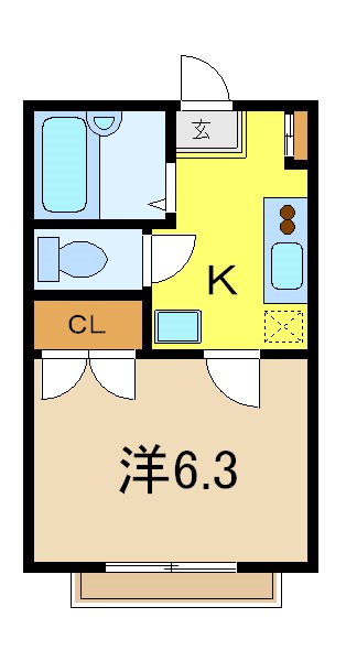 ロク・ハウスⅠ 間取り図