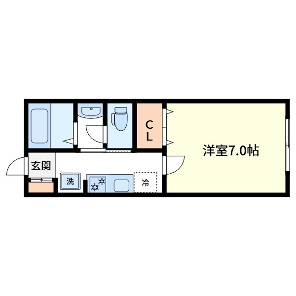 フォレストヒカリ 間取り図