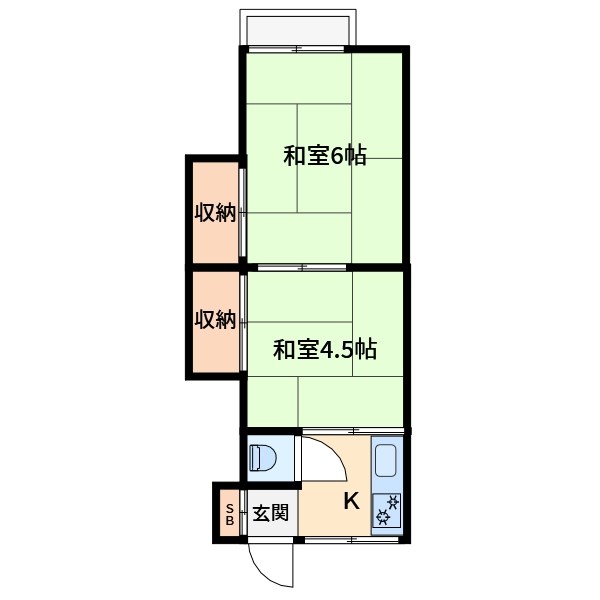 小林荘 間取り