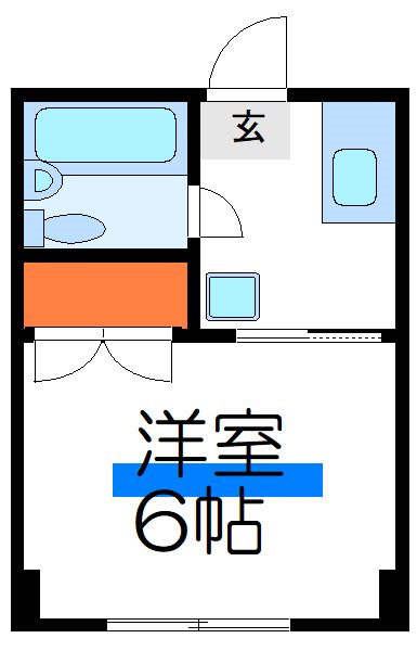 シャルムカサイⅡ 間取り図