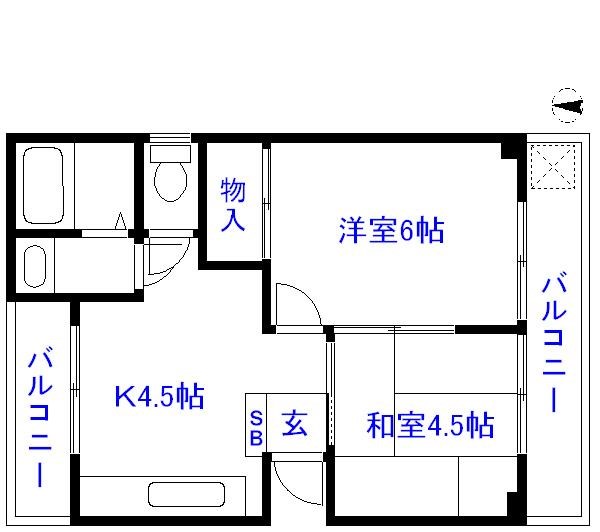 マーガレットハウス 間取り