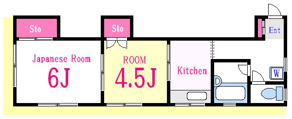 ノザワハイツ 間取り図