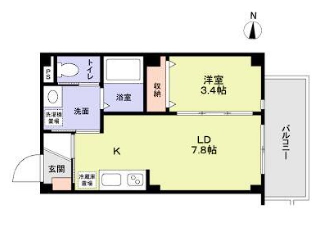 オルキス北千住 間取り