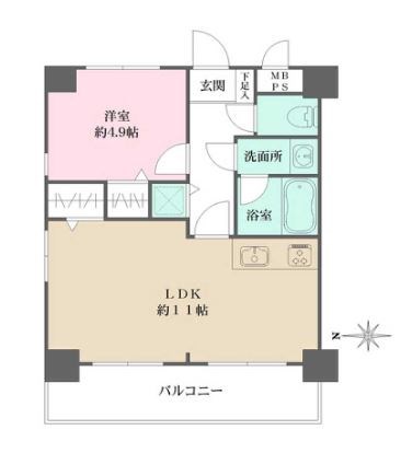 エンブレム木場  間取り図