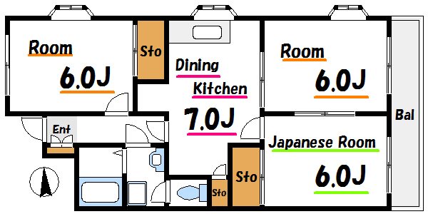 プラムフラワーガーデン 間取り図