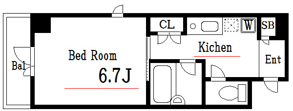 HORTI南小岩  間取り図