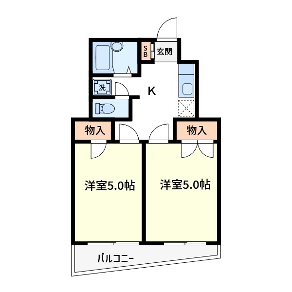 ハイムＳＫ   間取り図