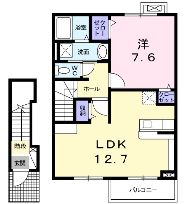 バルーム７ 間取り