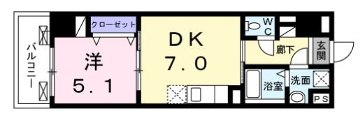 ペニー　レイン 間取り図