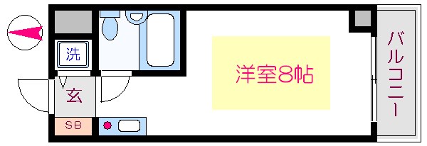 プチフローラ 間取り図