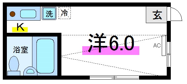 ０５ハイムⅡ 間取り