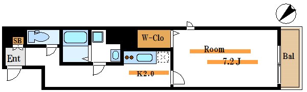 グランドライン  間取り図