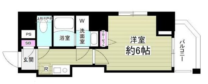 ＧＬＡＮＺ門前仲町 間取り図