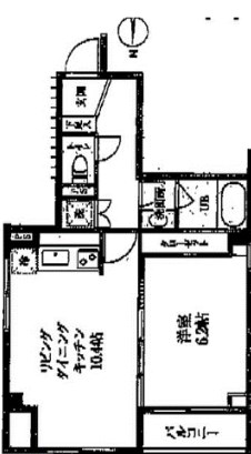 グリシーヌビル 間取り図