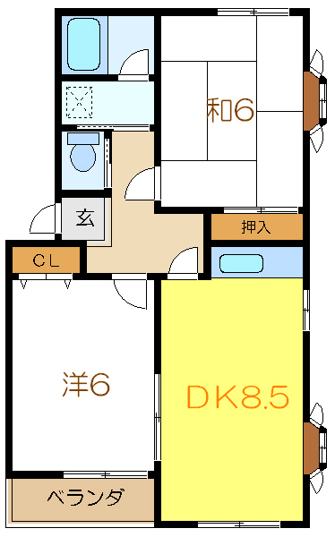 オイコスガーデン 間取り図