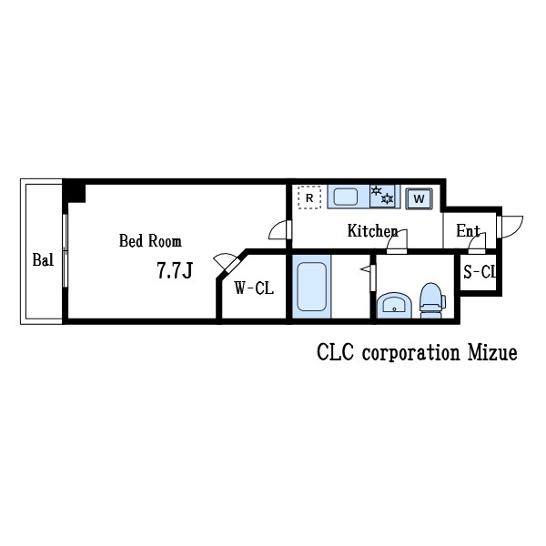 S-RESIDENCE瑞江  間取り図