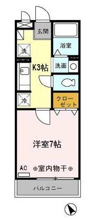 ゴールドエッグ南砂 間取り図