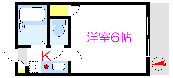 セントリバーハイム 間取り図