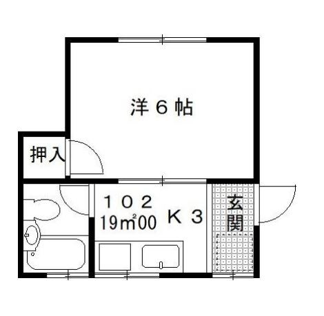 スタジオS 間取り