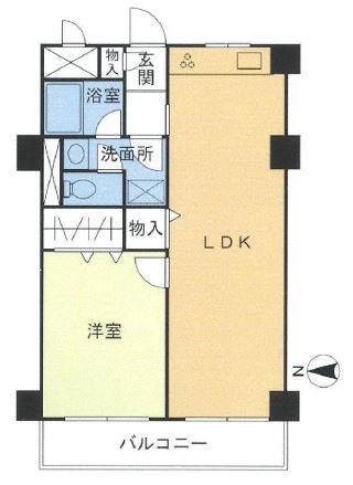 ノートス扇橋 間取り図